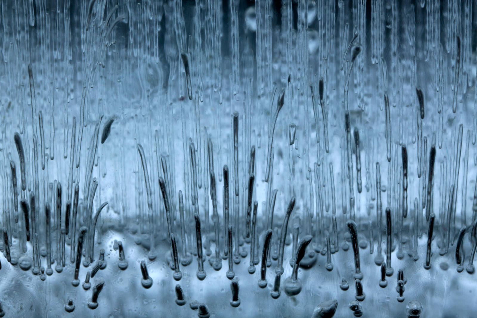 Ice bubbles by Ólafur Sigurðarson