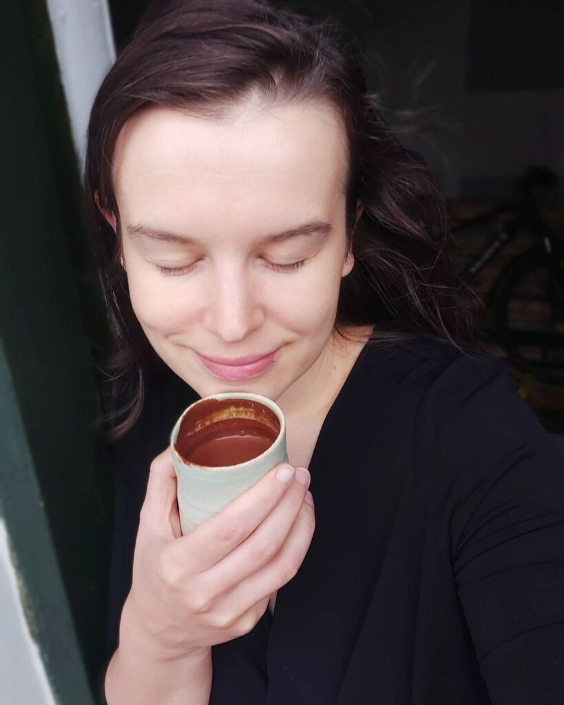 a cup of cacao